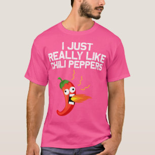 Funny Chili Pepper Design for Men Women Spicy Haba T-shirt