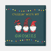 Funny Chillin' met mijn Gnomen-kerstgeweer | Ma Magneet (Voorkant)