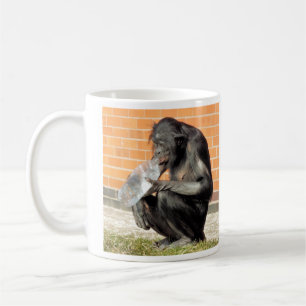 FUNNY CHIMPANZEE KOFFIEMOK