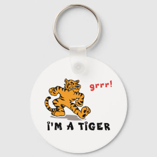 Funny Chinese Zodiac Tiger Sleutelhanger