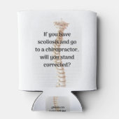 Funny Chiropractor Blikjeskoeler (Achterkant)