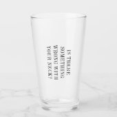 Funny Chiropractor Bone Recvelty Glas (Voorkant)