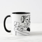 Funny Chiropractor tasse à deux tons (Gauche)