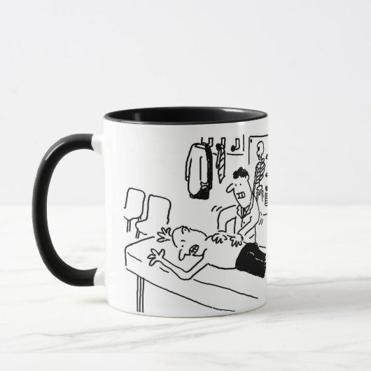Funny Chiropractor tasse à deux tons (Gauche)