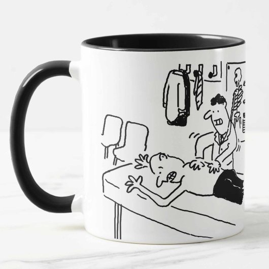 Funny Chiropractor tasse à deux tons