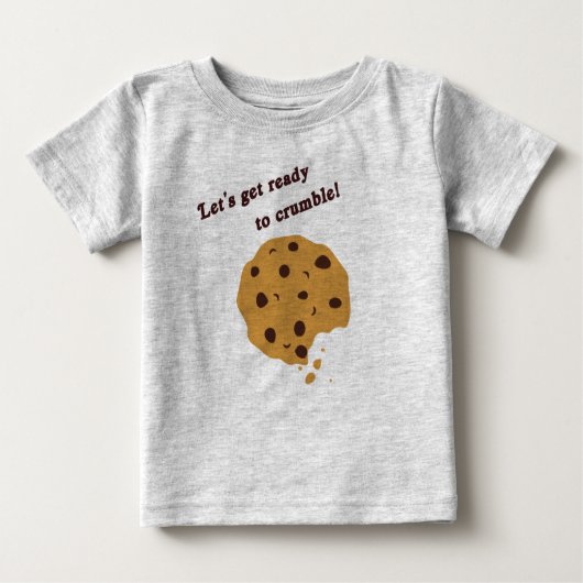 Funny Chocolate Chip Cookie T-Shirt (Voorkant)
