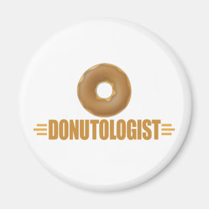 Funny Chocolate Donut Lover Magneet