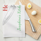 Funny Chop It Like Its Hot Personalized Chef Trend Theedoek (Quarter Fold)