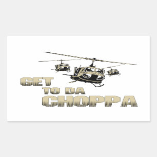 Funny Choppa Rechthoekige Sticker