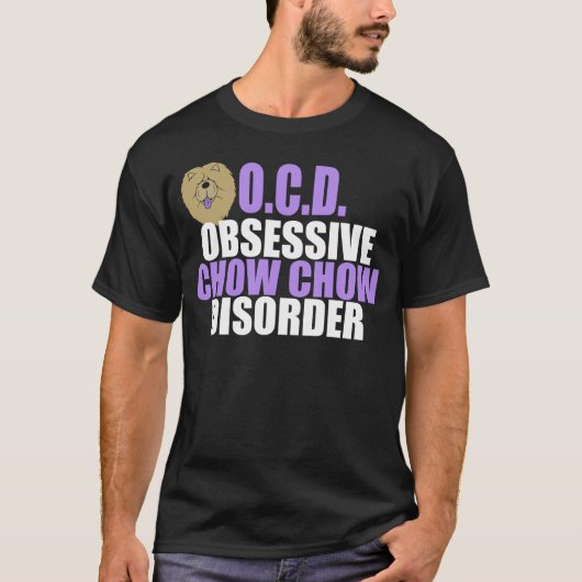 Funny Chow Chow T-shirt (Voorkant)