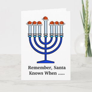 Funny Chrismukkah Shmendrik Carte de voeux