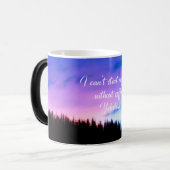 Funny Christelijk Gezegde Magische Mok (Voorkant links)