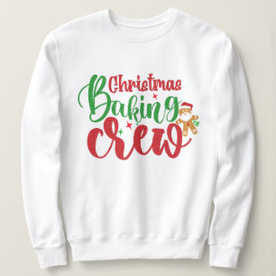 Funny Christmas Baking Crew Sweatshirt - Famille