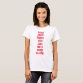 Funny Christmas Beer Shirt (Voorkant volledig)