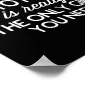 Funny Christmas Being Related To Me Family Joke Poster (Hoek)