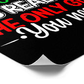 Funny Christmas Being Related To Me Family Joke Xm Poster (Hoek)