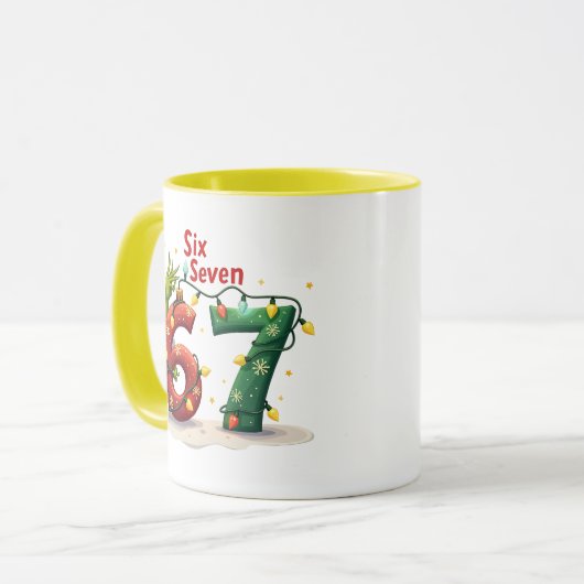 Funny Christmas Birthday Mug (Devant gauche)