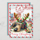 Funny Christmas Card Feestdagenkaart (Voorkant / Achterkant)