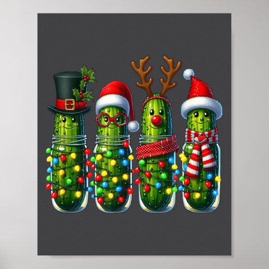 Funny Christmas Ckles Holiday Lights  Poster (Voorkant)