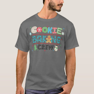 Funny Christmas Cookie Baking Crew Baker Christmas T-shirt