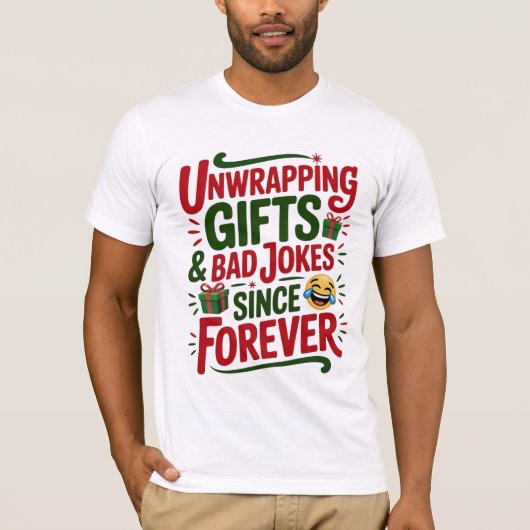 Funny Christmas Dad Joke Shirt (Voorkant)