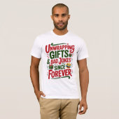 Funny Christmas Dad Joke Shirt (Voorkant volledig)