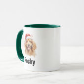 Funny Christmas Dog Mug Holiday Gift Pet Lover  (Devant gauche)