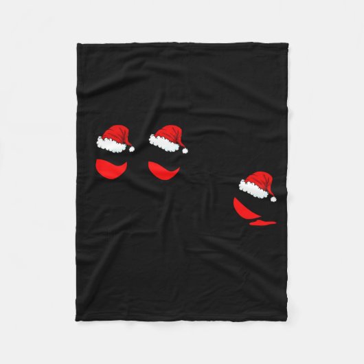 Funny Christmas Drink Drank Drunk Xmas Holiday  Fleece Deken (Voorkant)