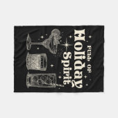 Funny Christmas Drinking Full Of Holiday Srit Fleece Deken (Voorkant (Horizontaal))