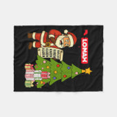 Funny Christmas  Fleece Deken (Voorkant (Horizontaal))