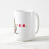 Funny Christmas Frog  Koffiemok (Voorkant rechts)