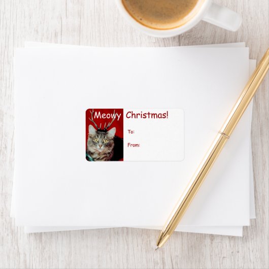 Funny Christmas Gift Label Labels (Insitu)