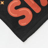 Funny Christmas Gingerbread Cookie Dab Six Seven 6 Fleece Deken (Hoek)