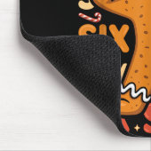 Funny Christmas Gingerbread Cookie Dab Six Seven 6 Muismat (Hoek)