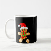 Funny Christmas Gingerbread Man Cookie Oh Snap Koffiemok (Links)
