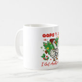 Funny Christmas Goose Mug – Oops (Devant gauche)