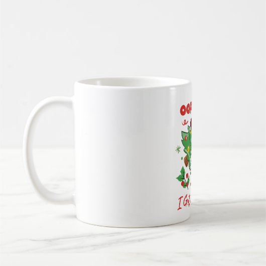 Funny Christmas Goose Mug – Oops (Gauche)