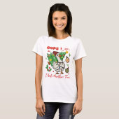Funny Christmas Goose T-Shirt – Oops (Devant entier)