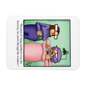 Funny Christmas Humor Magnet Gift Magneet (Horizontaal)
