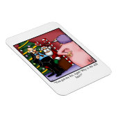 Funny Christmas Humor Magnet Gift Magneet (Rechterzijde)