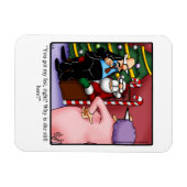 Funny Christmas Humor Magnet Gift Magneet (Horizontaal)