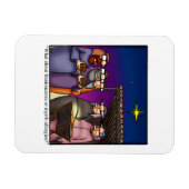 Funny Christmas Humor Magnet Gift Magneet (Horizontaal)