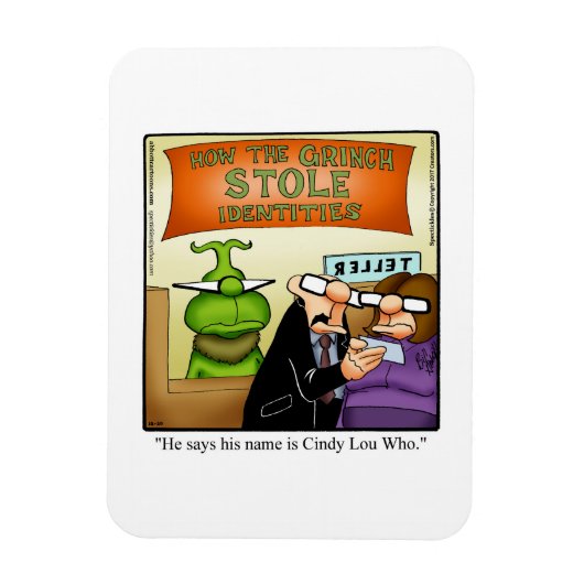 Funny Christmas Humor Magnet Gift Magneet (Verticaal)