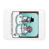 Funny Christmas Humor Magnet Gift Magneet (Horizontaal)