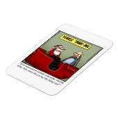 Funny Christmas Humor Magnet Gift Magneet (Linkerzijde)