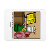 Funny Christmas Humor Magnet Gift Magneet (Horizontaal)