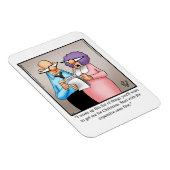 Funny Christmas Humor Magnet Gift Magneet (Rechterzijde)