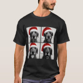 Funny Christmas Irish Wolfhound Santa Dog Lover Ph T-shirt (Voorkant)