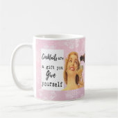 Funny Christmas Mug Best Friend "Gift Yourself" (Gauche)