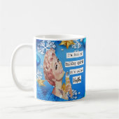 Funny Christmas Mug Best Friend "Holiday Spirit" (Gauche)